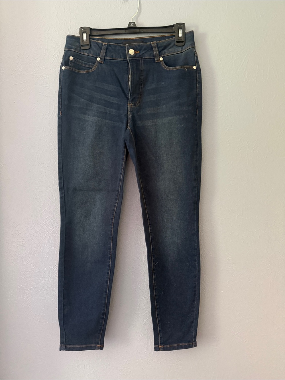 Tahari Dark Blue Women’s Stretch Jeans